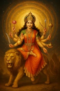 maa kusmanda hd image,Navratri Day 4 2025,Navratri fourth day story